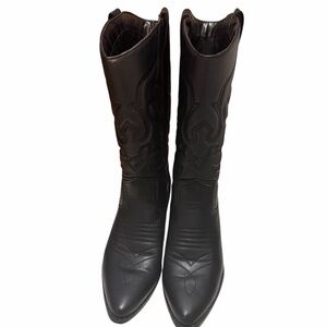 Soda Black Cowgirl Boots